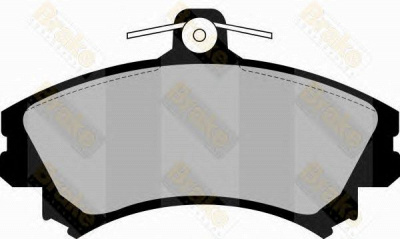 BRAKE ENGINEERING pa1132 -  Комплект тормозных колодок, дисковый тормоз